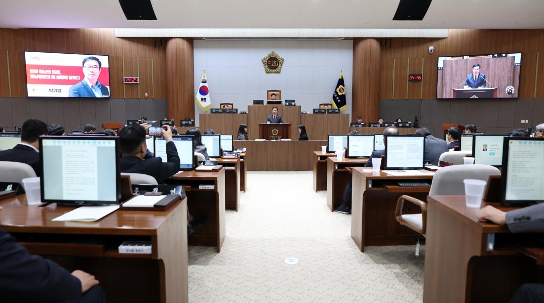 제358회 임시회 제1차 본회의 박기영 의원 5분발언