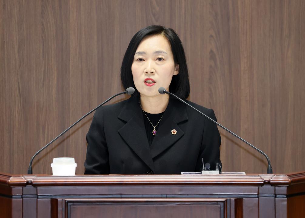 제363회 임시회 제1차 본회의 신순옥 의원 5분발언