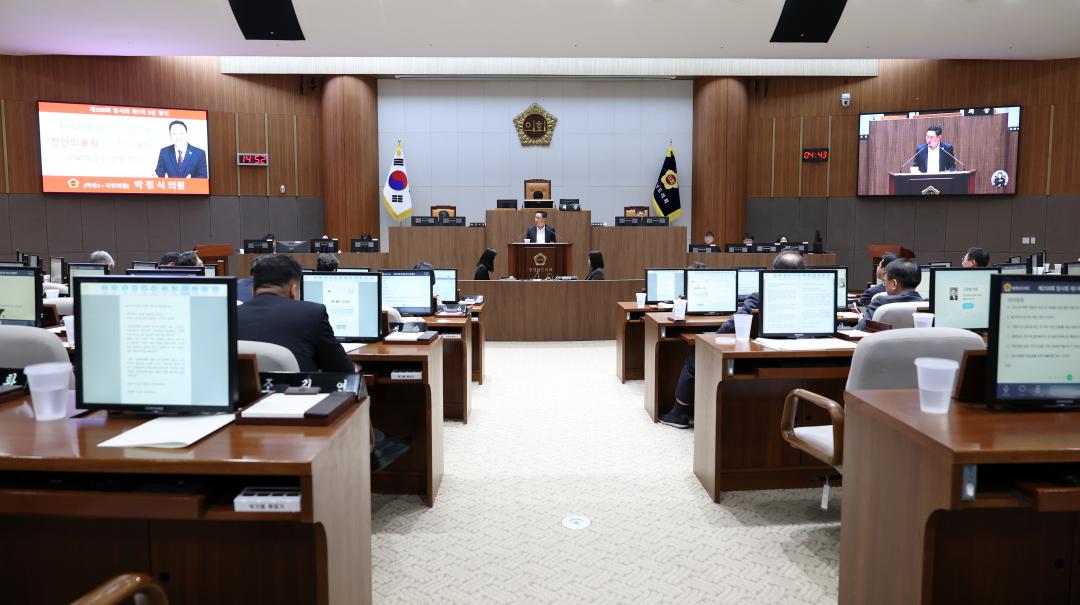 제358회 임시회 제1차 본회의 박정식 의원 5분발언