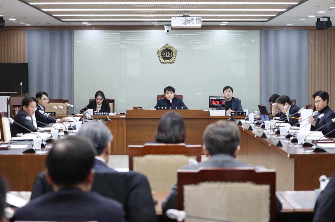 재단법인 충남연구원 원장 후보자 인사청문특별위원회 사진