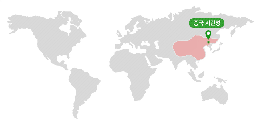 중국 지린성 지도