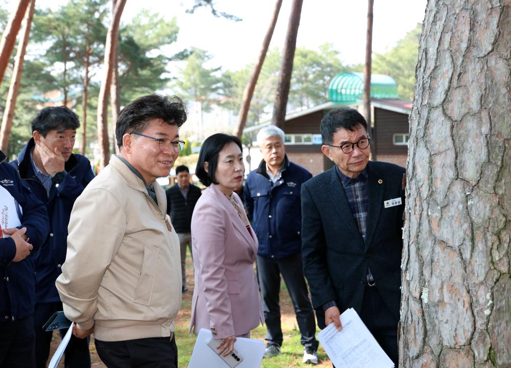 '제358회 임시회 보건복지환경위원회 현장방문' 게시글의 사진(175) '0415_안면도 수목원 현장방문31.jpg'