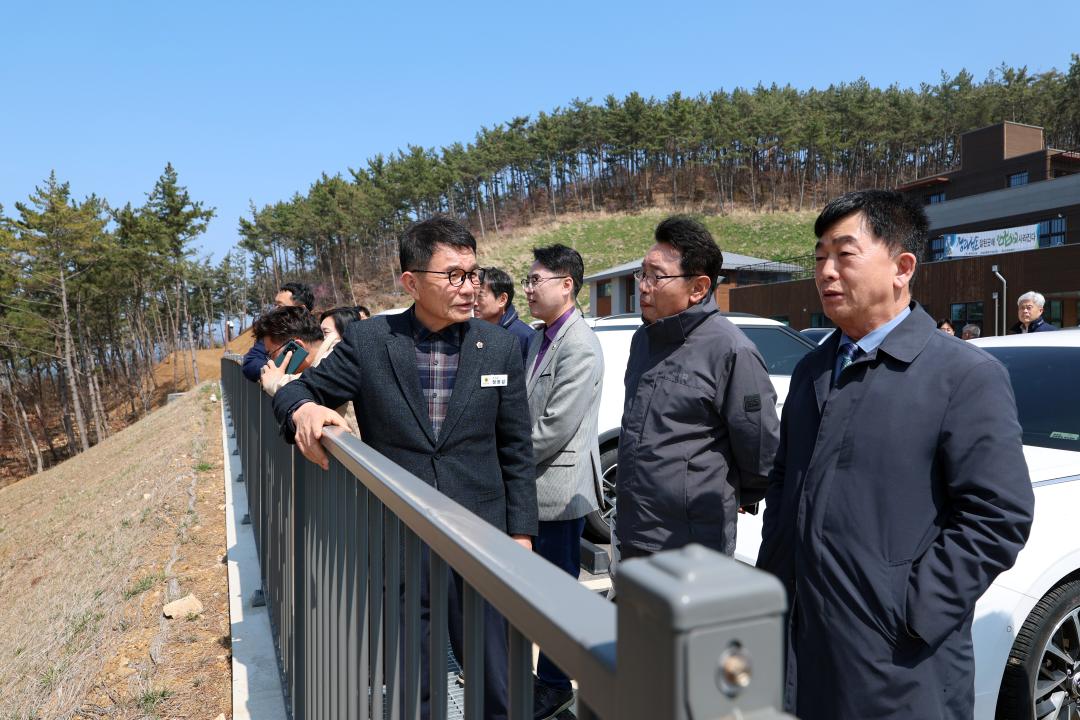 '제358회 임시회 보건복지환경위원회 현장방문' 게시글의 사진(93) '0415_원산도 자연휴양림 현장방문05.jpg'