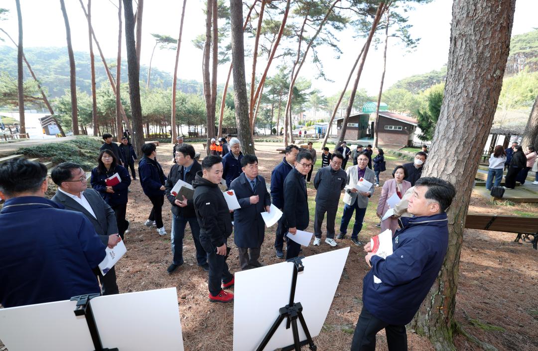 '제358회 임시회 보건복지환경위원회 현장방문' 게시글의 사진(168) '0415_안면도 수목원 현장방문24.jpg'
