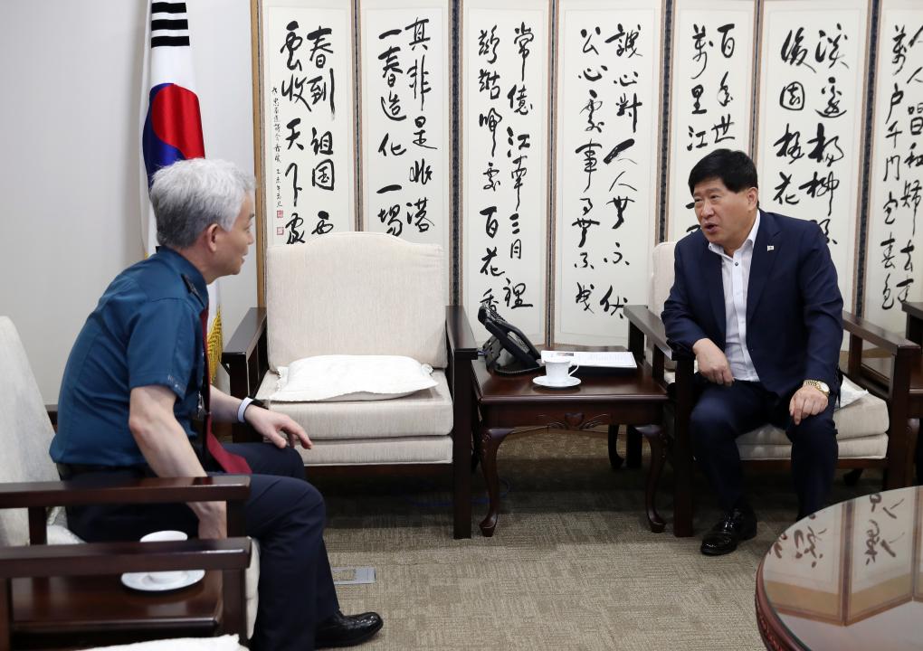 '배대희 충청남도경찰청장 접견' 게시글의 사진(9) '0830_충남경찰청장 접견05.jpg'