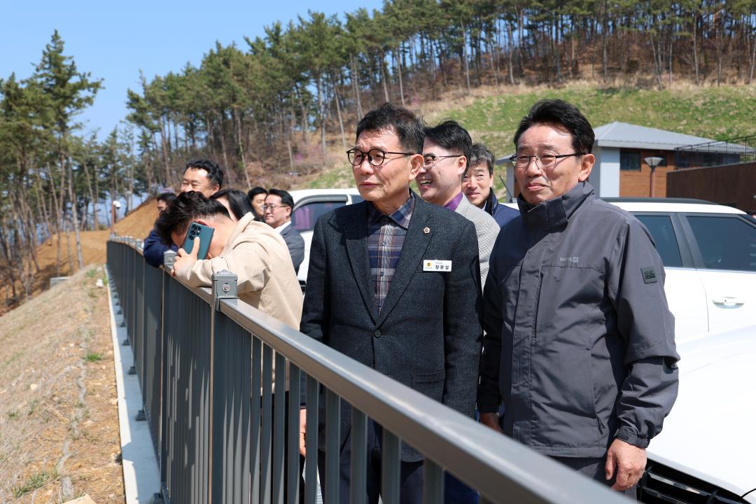 '제358회 임시회 보건복지환경위원회 현장방문' 게시글의 사진(92) '0415_원산도 자연휴양림 현장방문04.jpg'