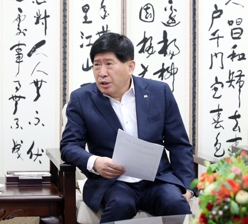 '충청남도자원봉사센터 센터장 및 일행 접견' 게시글의 사진(14) '0410_충남자원봉사협회 접견13.jpg'