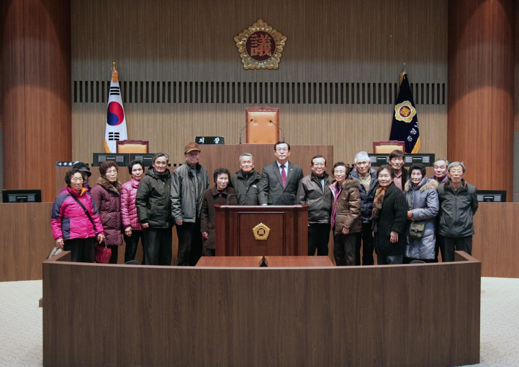 '보령시 남포면 주민 청사방문' 게시글의 사진(1) '140115_보령시 남포면 홍성도님외[이준우의장]01.jpg'