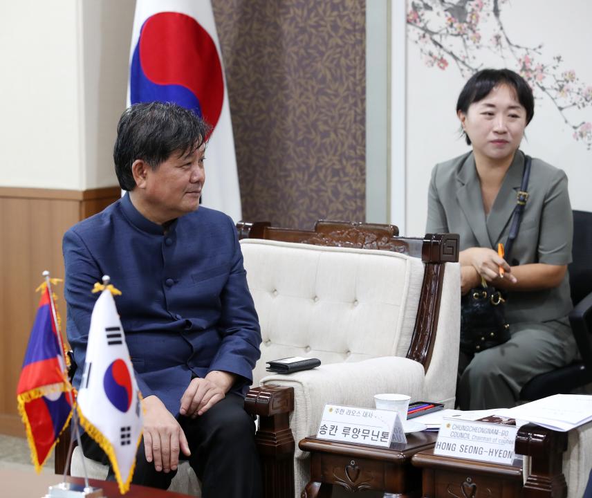 '주한 라오스 대사 일행 도의회 방문' 게시글의 사진(28) '0909_주한 라오스 대사 방문26.jpg'
