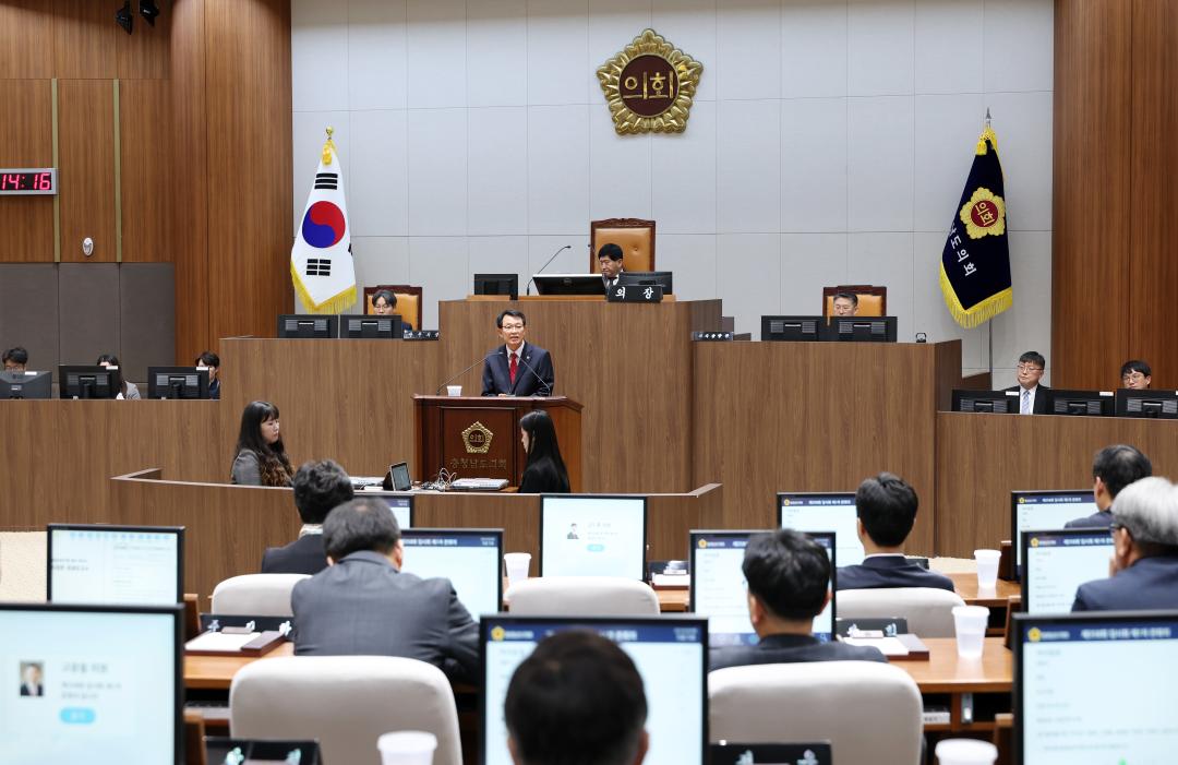 '제358회 임시회 제1차 본회의' 게시글의 사진(36) '0408_제358회 임시회 제1차 본회의 이해선 의원 당선인사05.jpg'