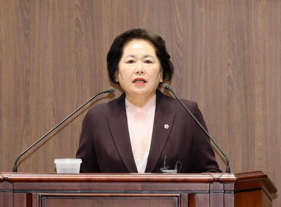 제358회 임시회 제2차 본회의 김옥수 의원 도정질문