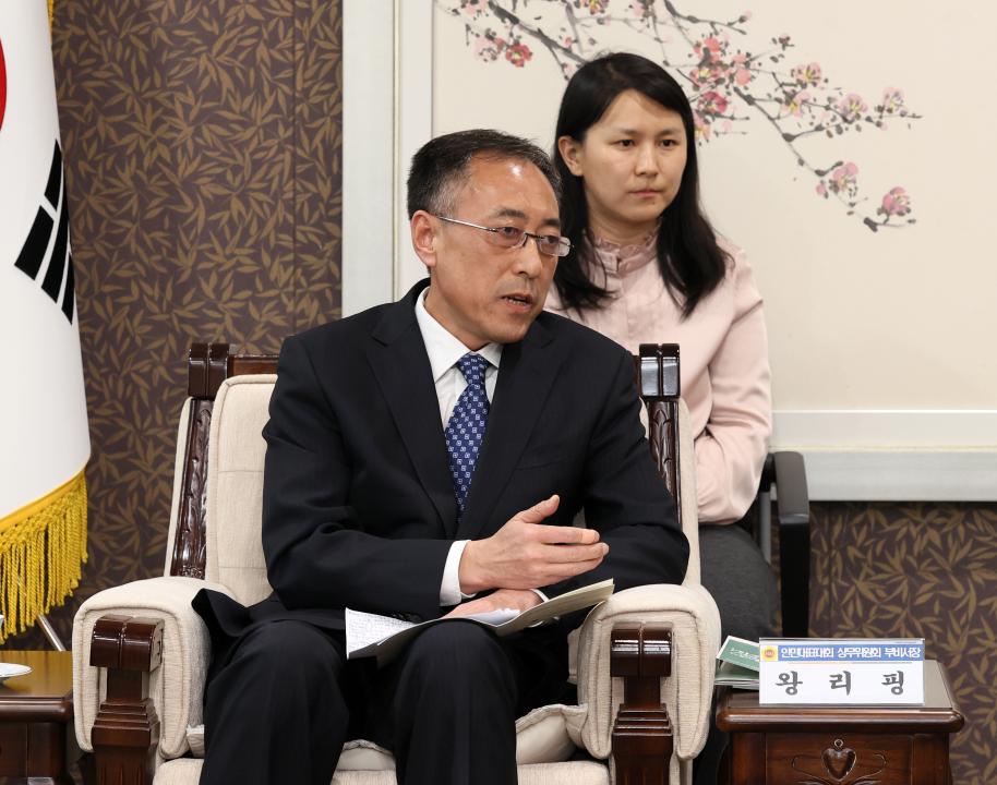 '중국 지린성 인민대표대회 상무위원회 대표단 방문' 게시글의 사진(39) '250425_중국 지린성 인대 부비서장 일행 방문_38.JPG'