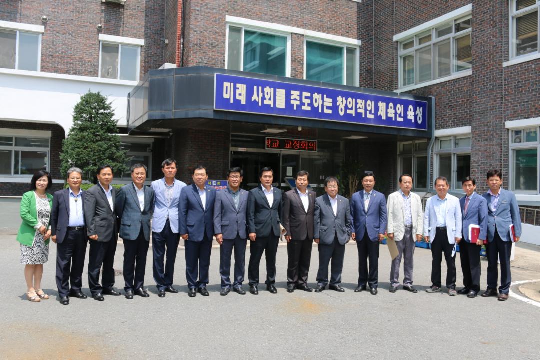 '교육위원회 현장방문' 게시글의 사진(8) '충남체육고등학교 (1).JPG'