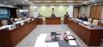 저362회 정례회 행정사무감사 행정문화위원회