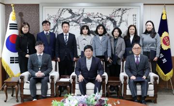 2026년도 병오년 새해 사령장 교부식